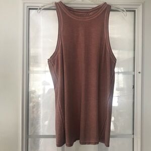 Lululemon Sleeveless Open Back‎ All Tied Up Mauve Tank Top